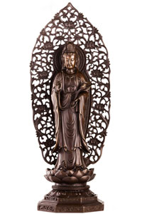 菩薩像(ブロンズ)