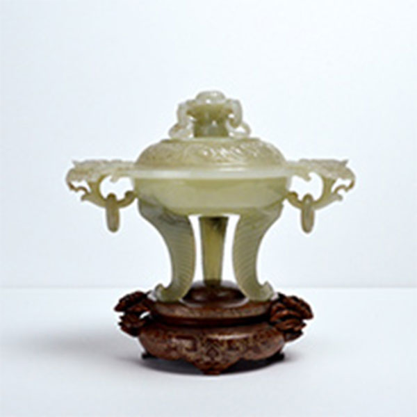 翡翠　香炉